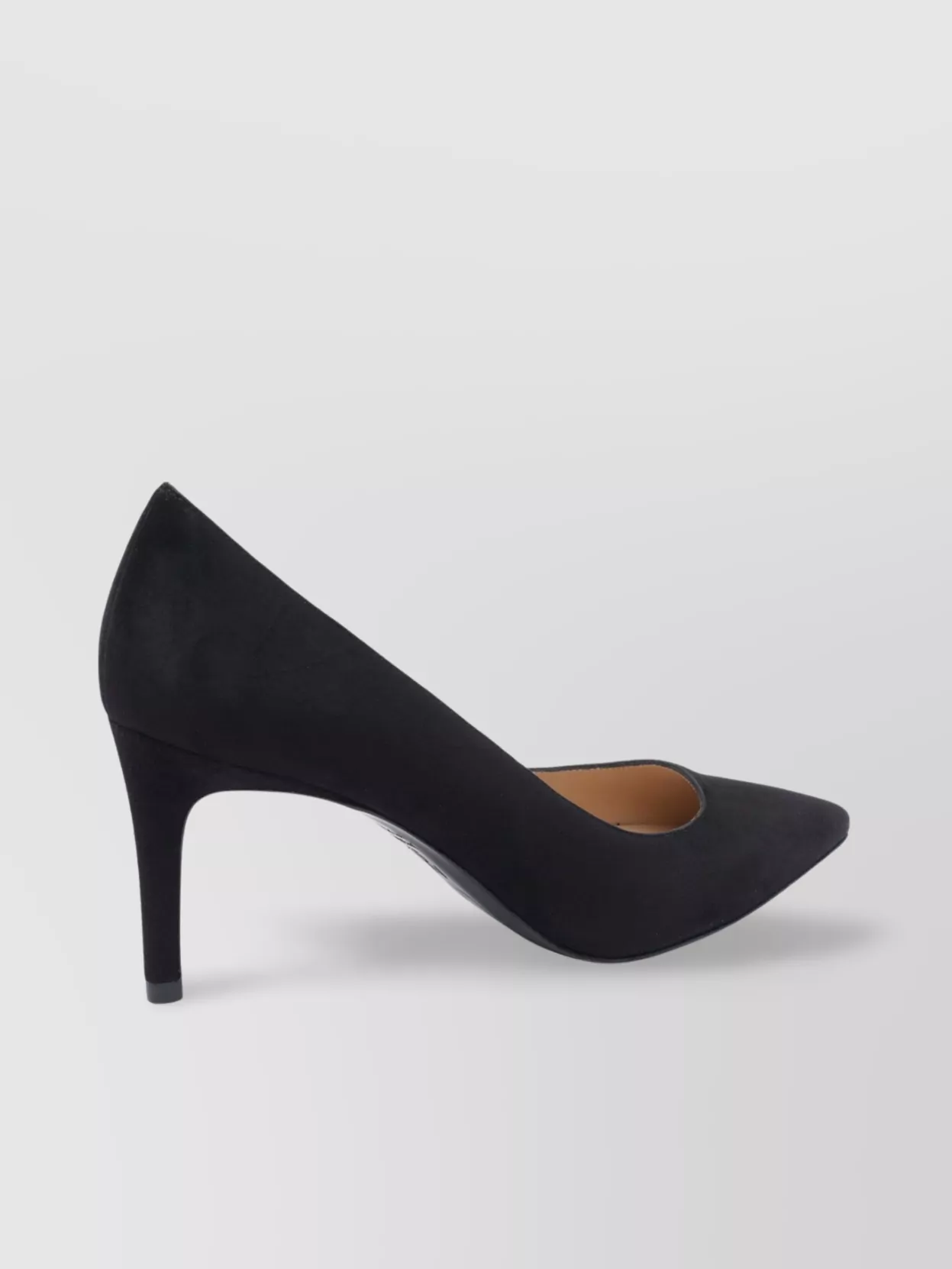 Stuart Weitzman Pointed Toe Stiletto Heel Suede Pumps