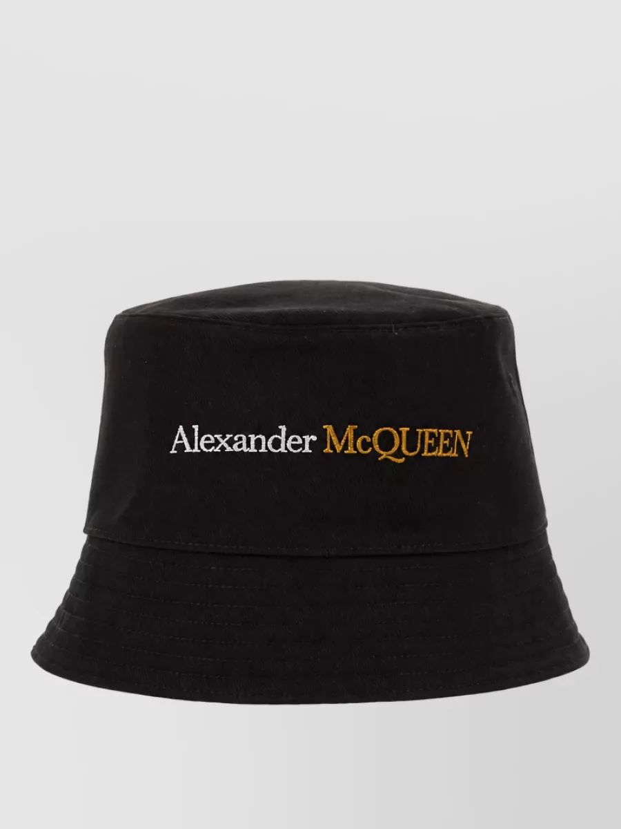 Alexander McQueen logo bucket hat