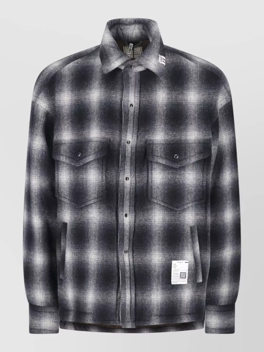 Maison Mihara Yasuhiro wool shirt