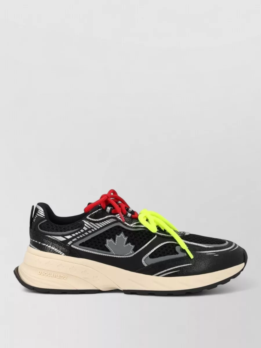 Dsquared2 Leather Low-Top Sneakers