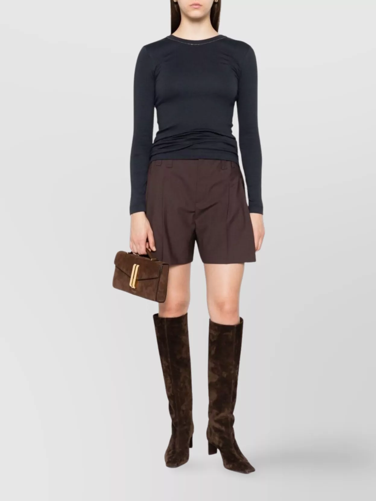 Brunello Cucinelli Embellished Crewneck Sweater With Keyhole Detail