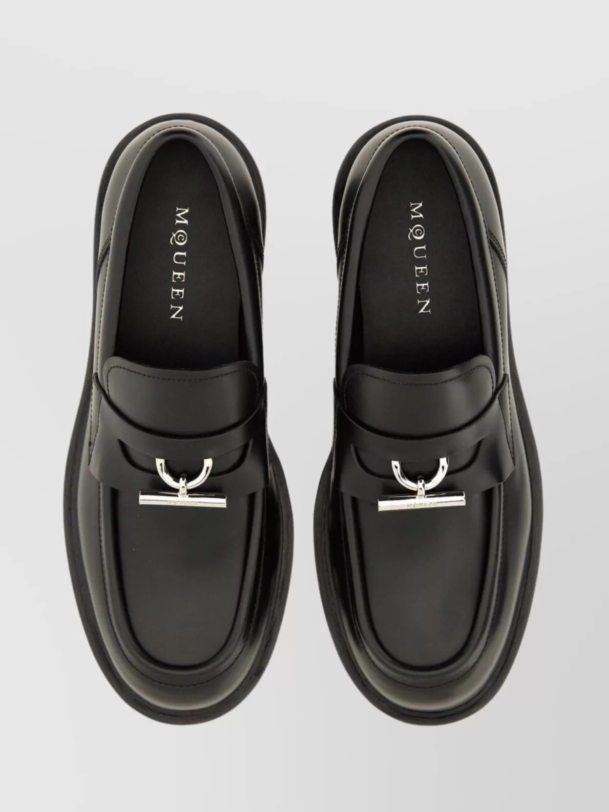 Alexander Mcqueen Loafers Chunky Sole Round Toe