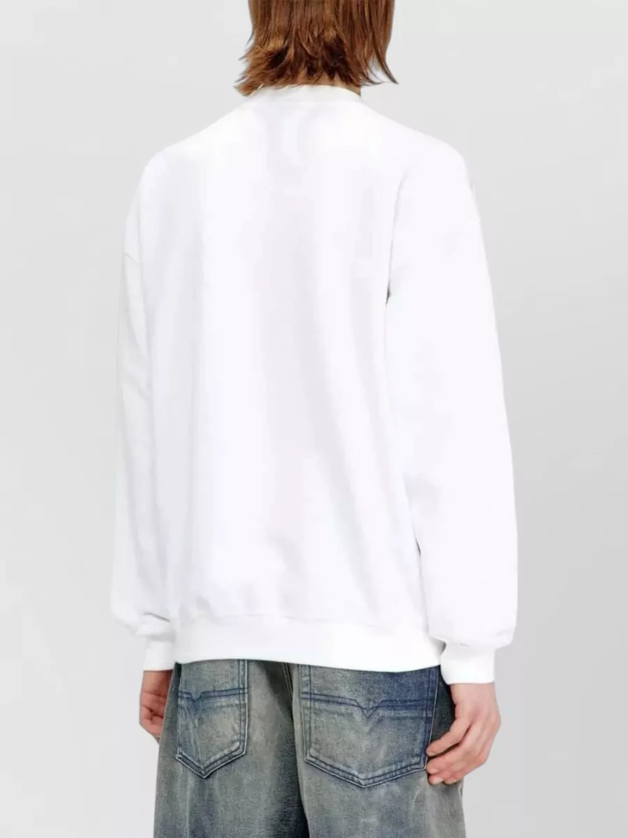 Diesel Logo Print Long-Sleeve T-Shirt