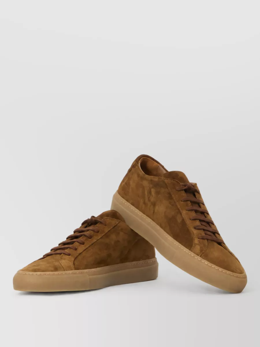 Common Projects suede lace-up sneakers