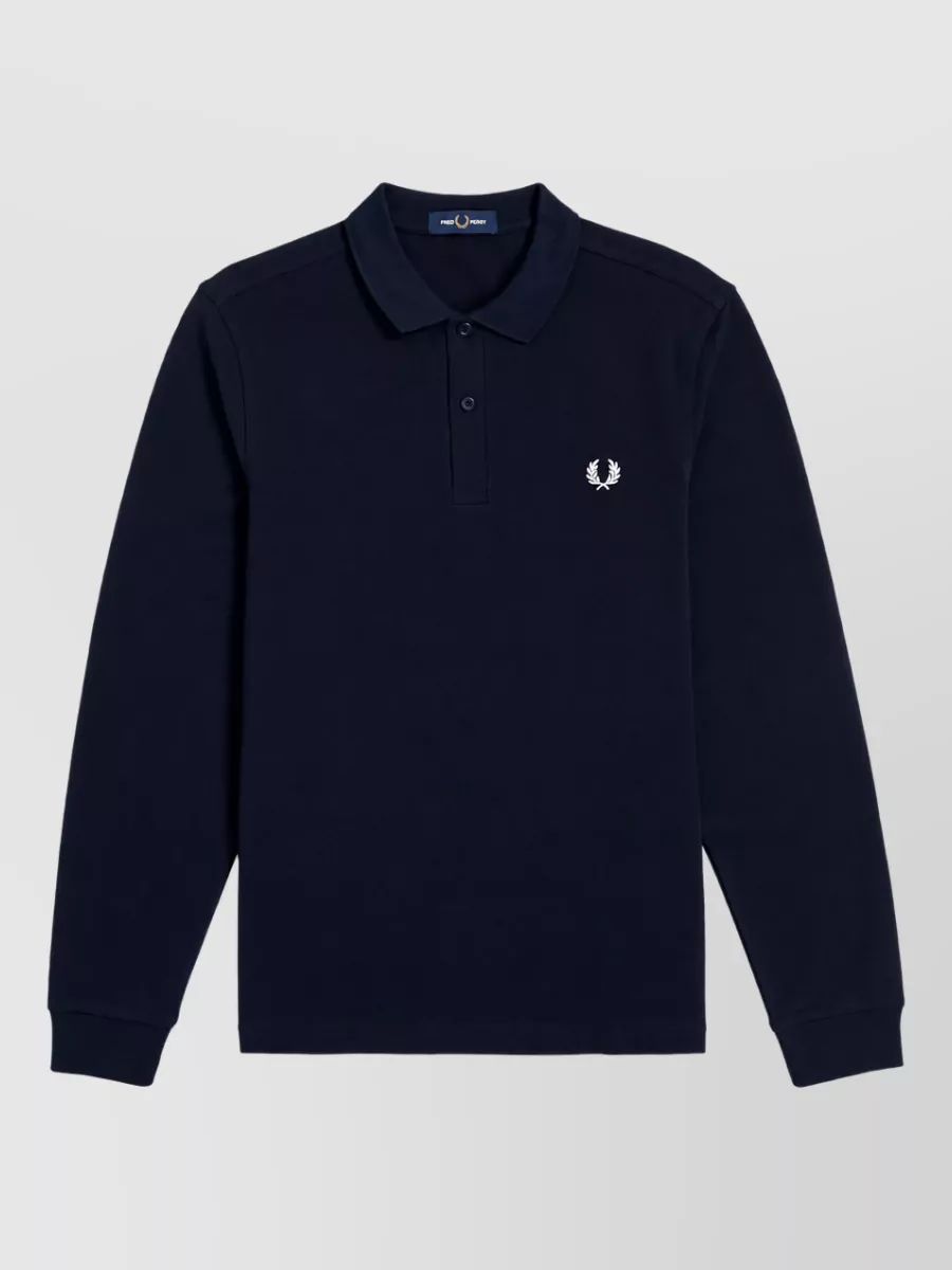 Fred Perry logo cotton polo shirt