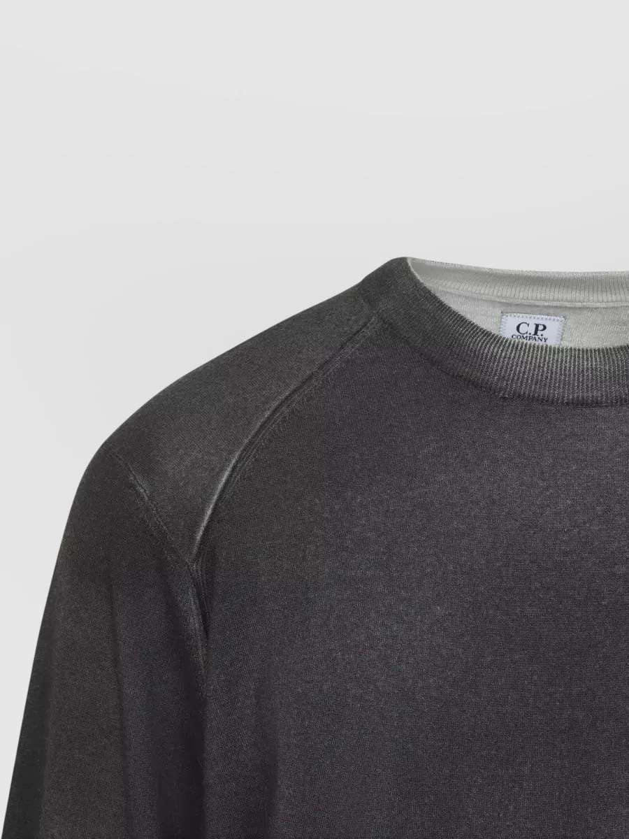 C.p. Company Fine-Knit Wool Crew-Neck Sweater