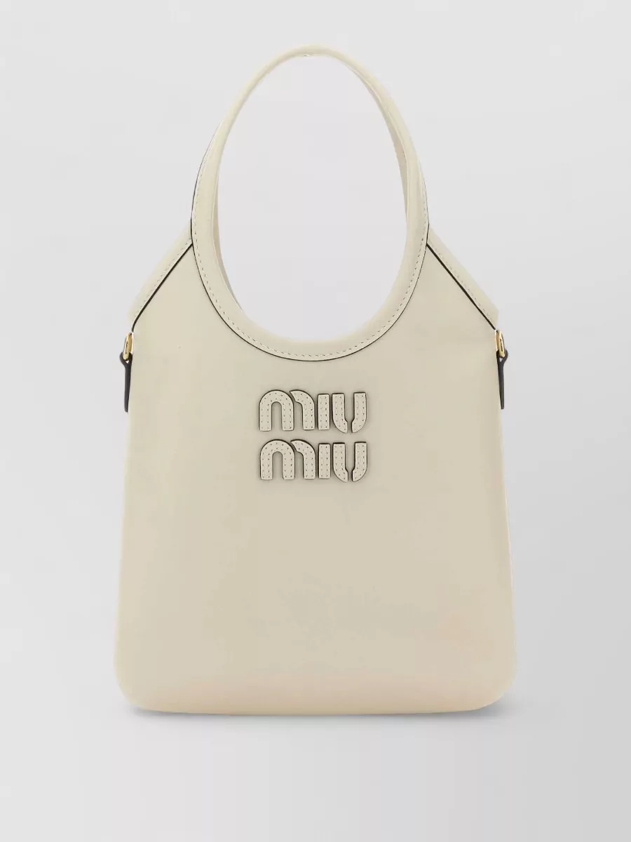 Miu Miu softy leather tote bag