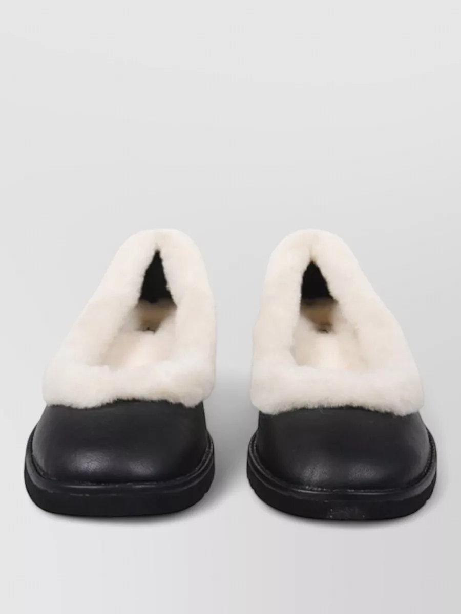 Ugg leather ballet flats