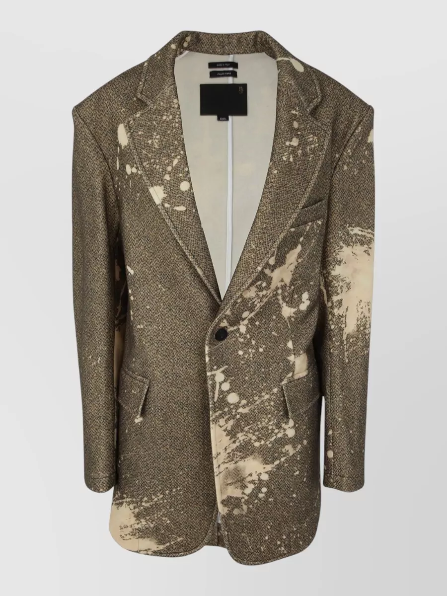 R13 wool oversized blazer