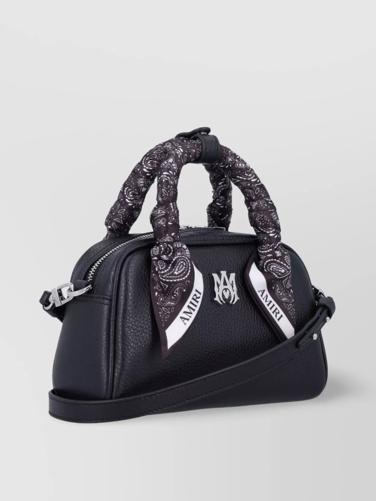Amiri Mini Bowling Bag Scarf Detail