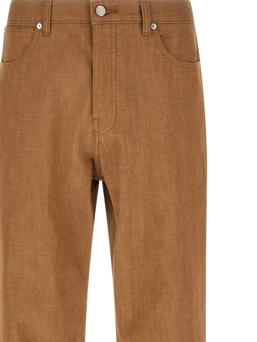 A.p.c. Arno Straight Leg Jeans Front Back Pockets