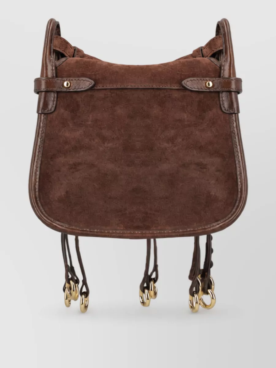 Prada mini leather shoulder bag