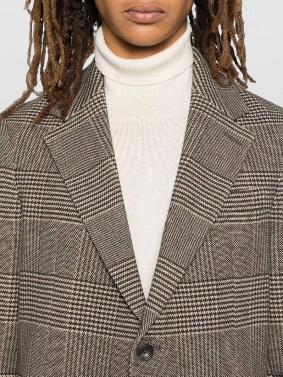 Circolo 1901 Checked Single-Breasted Blazer