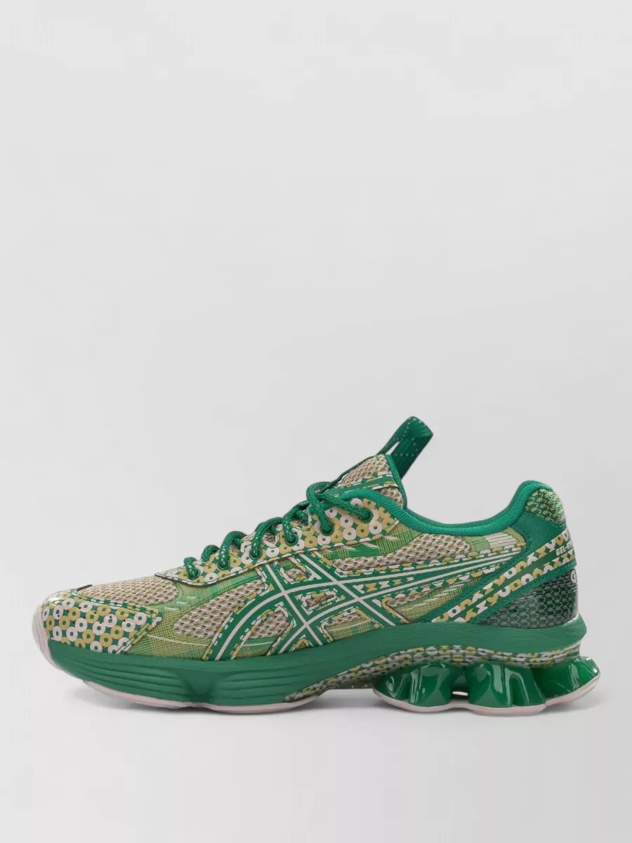 Asics Synthetic Leather Us7-S Gel-Kinetic Fluent Low-Top Sneakers