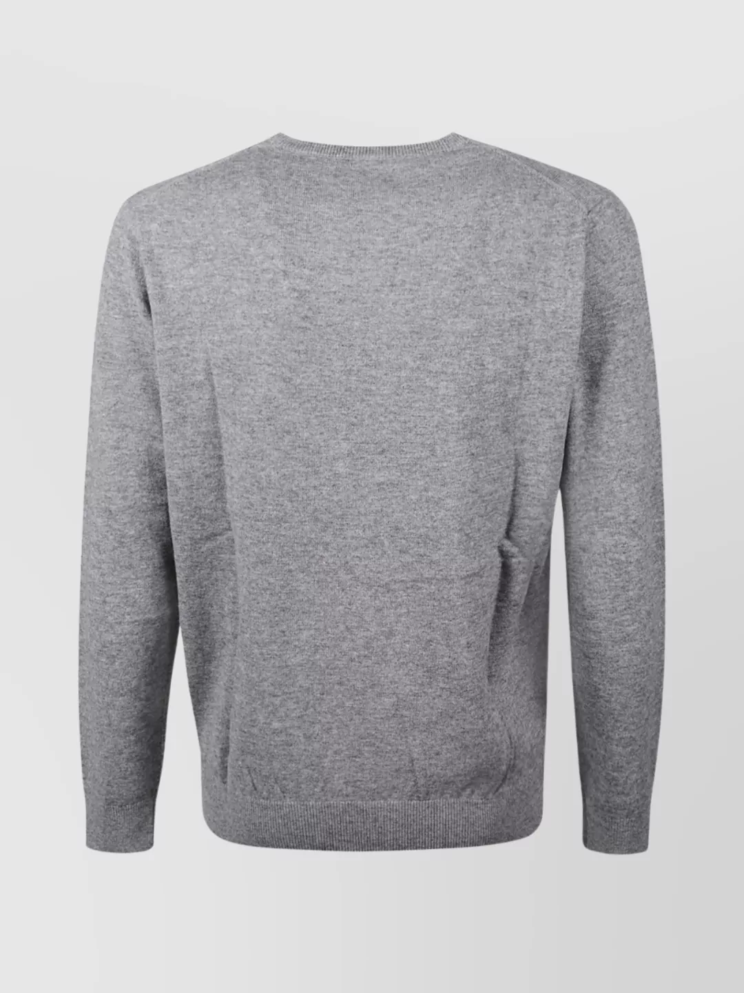 Mc2 Saint Barth Ribbed Crewneck Knit Sweater With Soft Texture