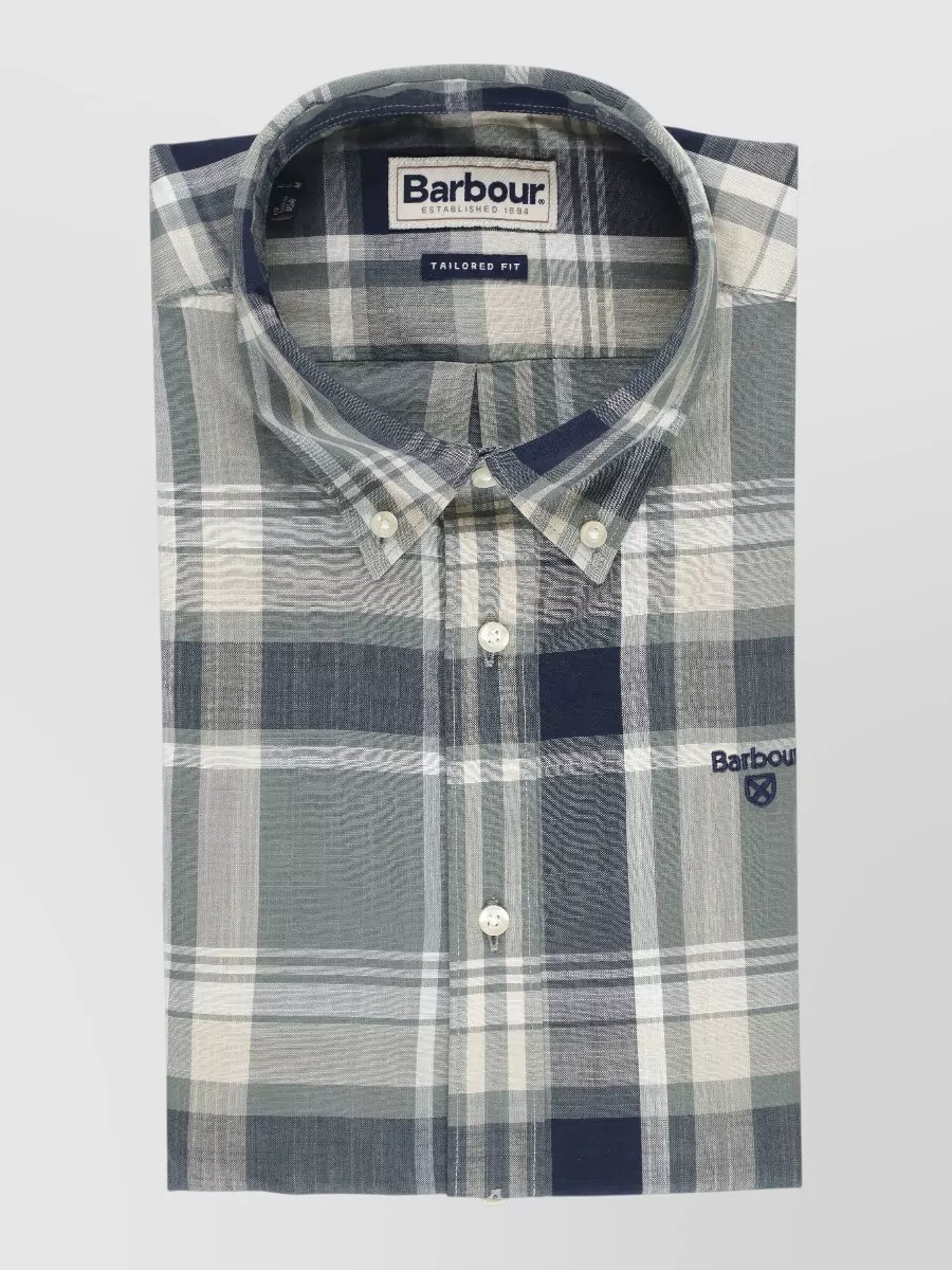 Barbour Tartan Cotton Long-Sleeve Shirt