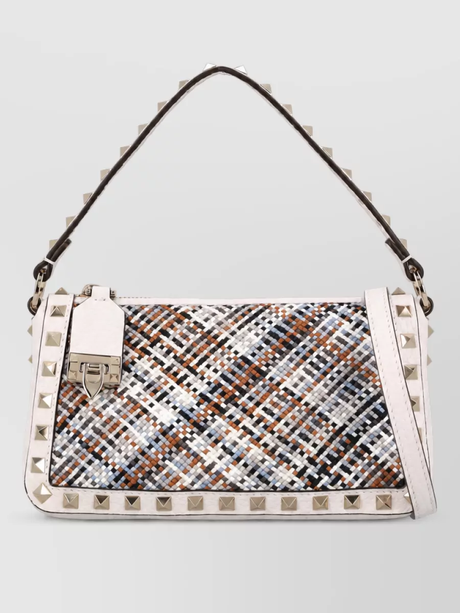 Valentino Garavani Rockstud Spike Leather Shoulder Bag