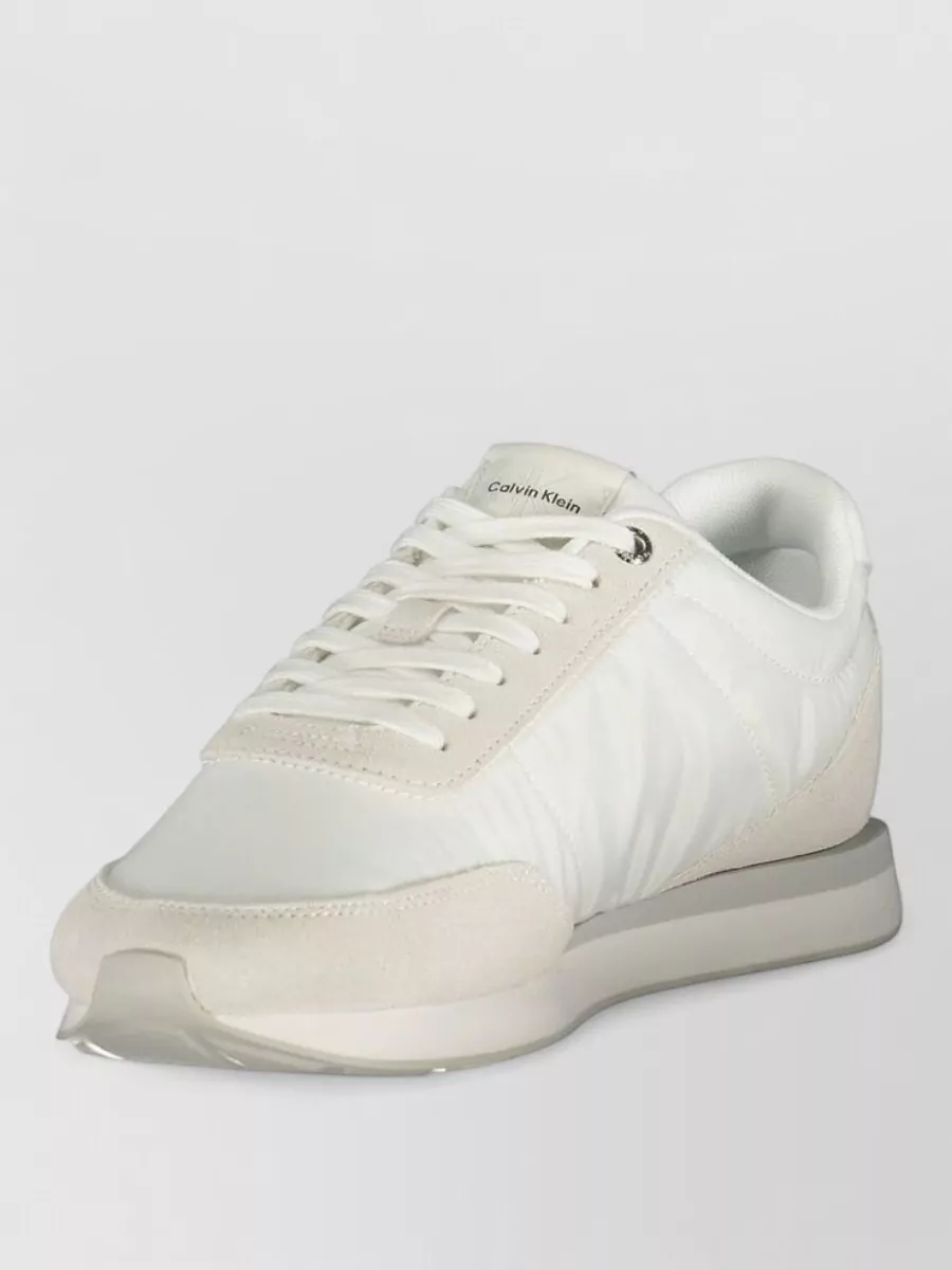 Calvin Klein leather low-top sneakers