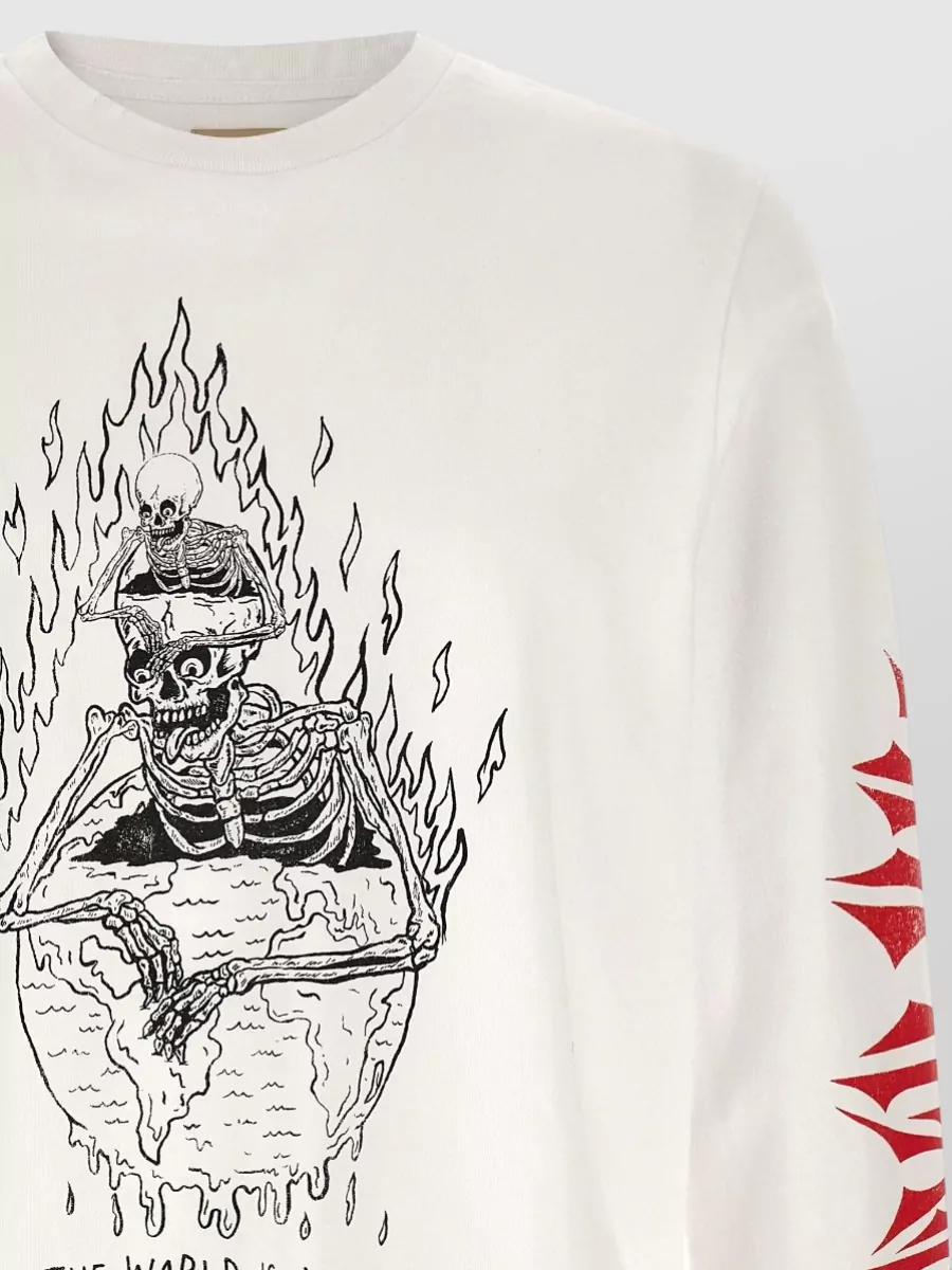 Gallery Dept. Cotton Printed Long-Sleeve T-Shirt
