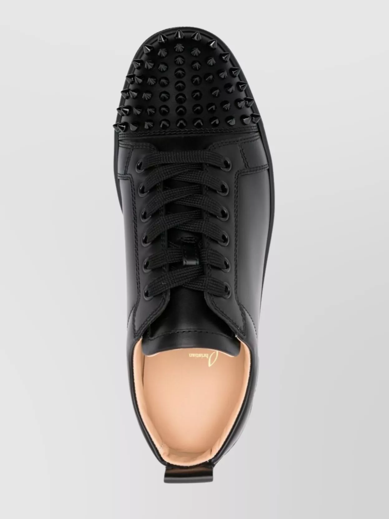 Christian Louboutin Low Top Sneakers With Spike Stud Detailing
