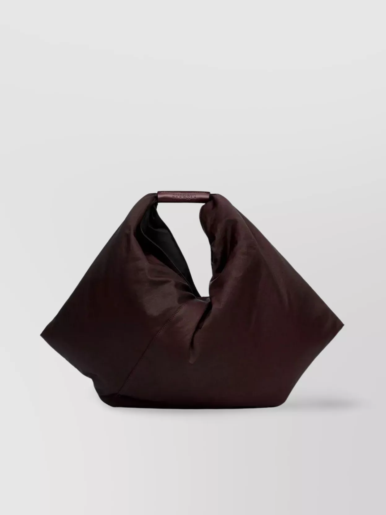 Mm6 Maison Margiela Roomy Unstructured Shopping Bag With Unique Handle