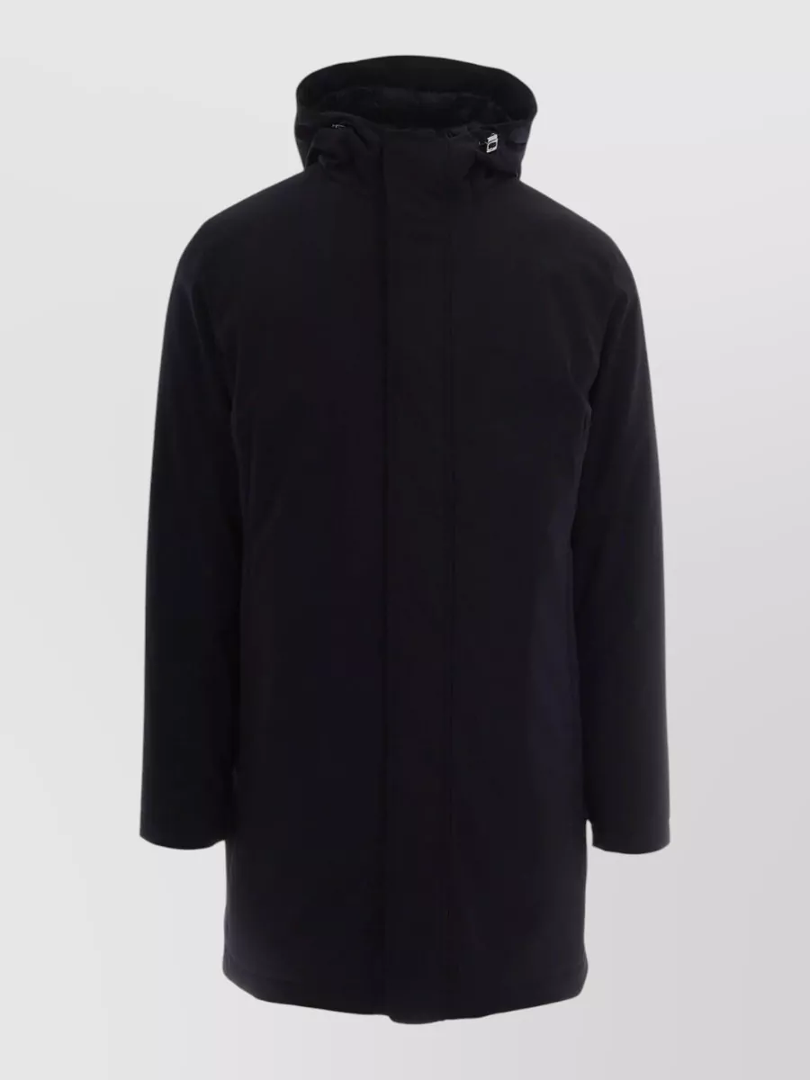 Herno hooded long down parka