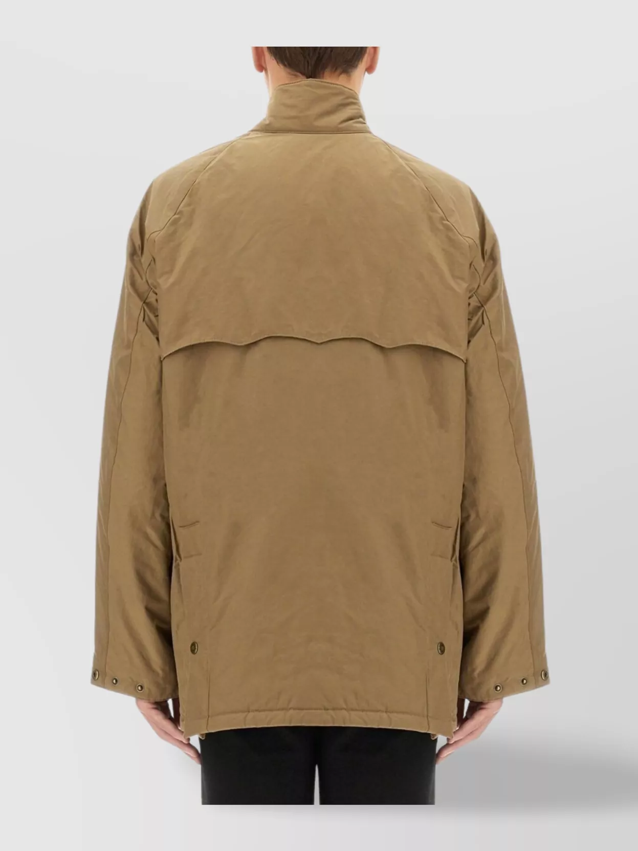 Shop Barbour Bedale Jacket With Flap Pockets And High Collar