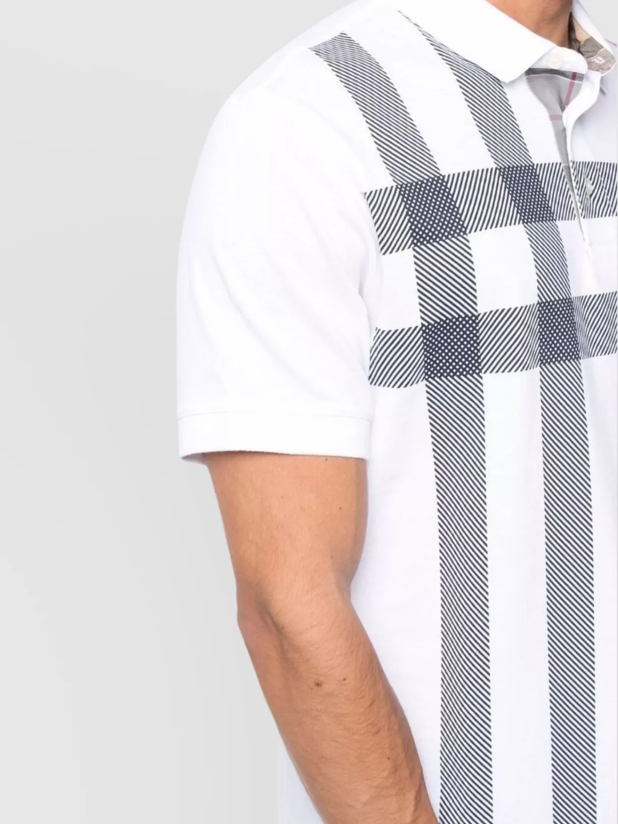 Barbour Blaine Polo Collar Checkered Polo