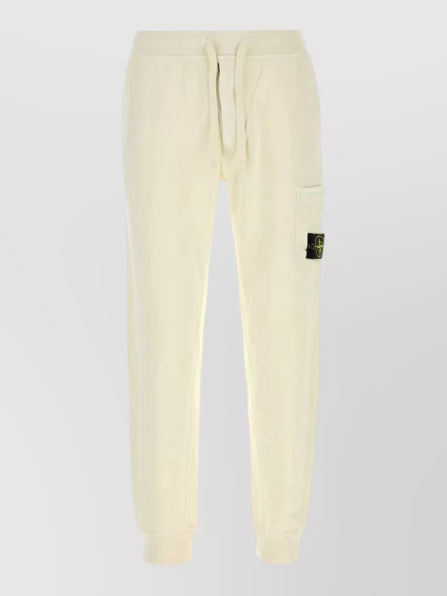 Stone Island cotton straight-leg trousers