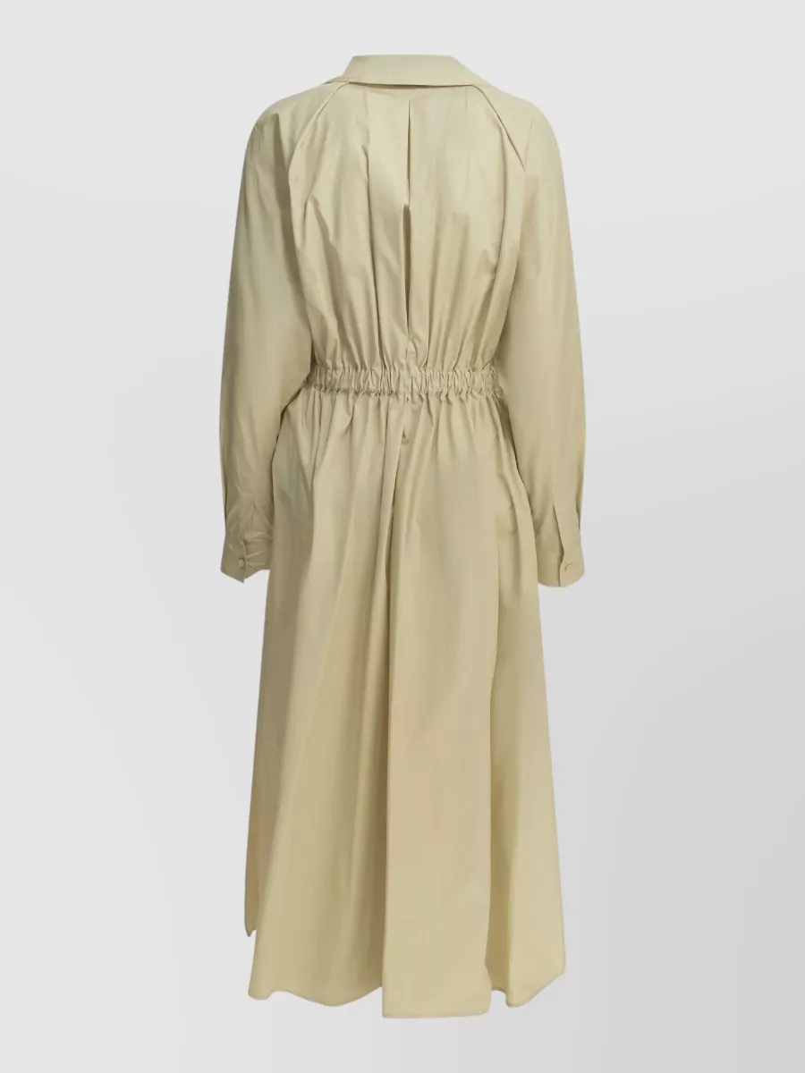 Max Mara Cotton Long Midi Dress