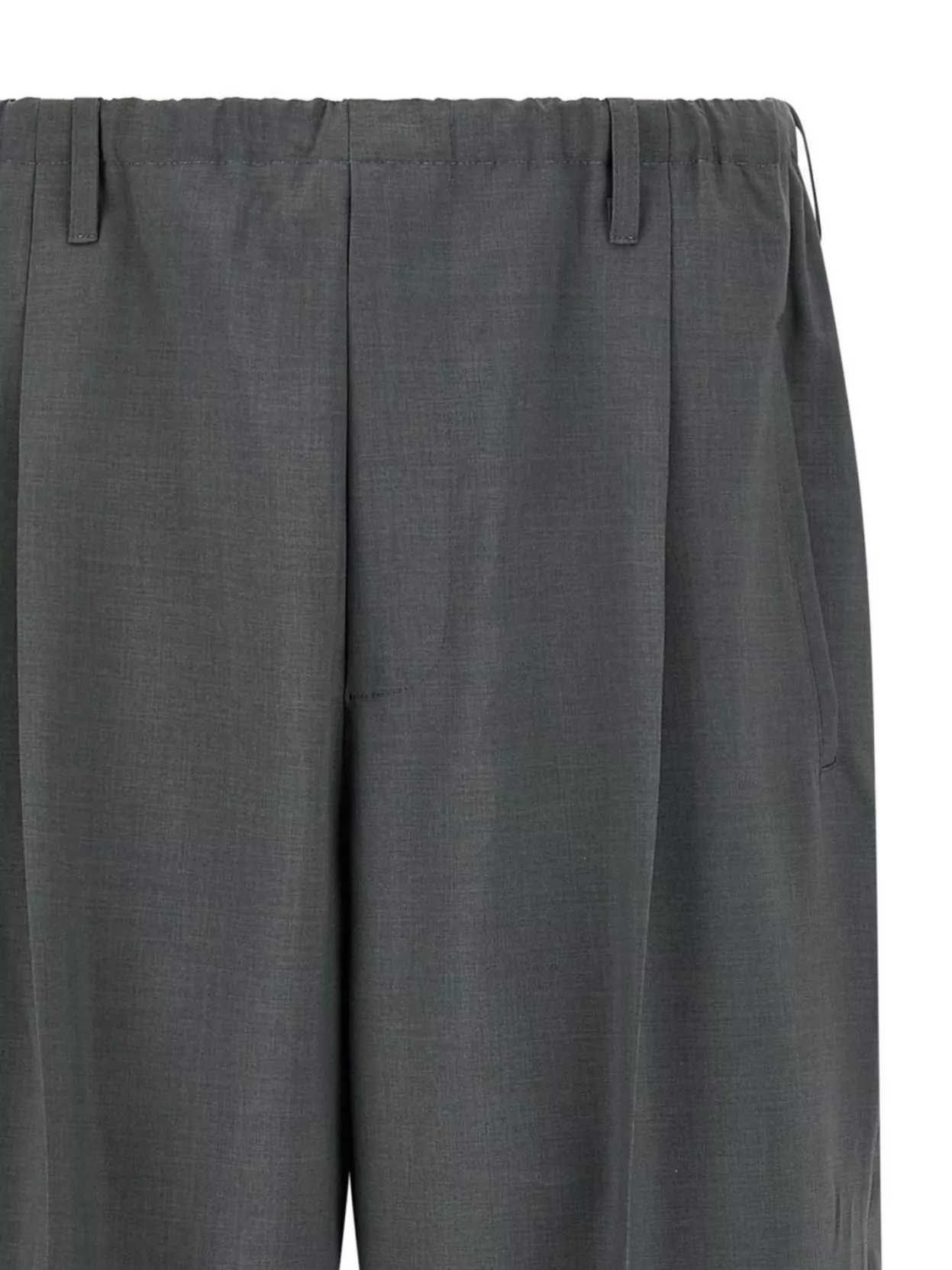 Magliano Pleated Elastic Waist Trousers With Back Pocket