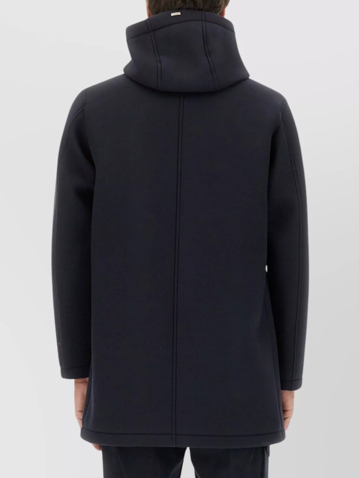 Herno Three Layer Hooded Long Parka