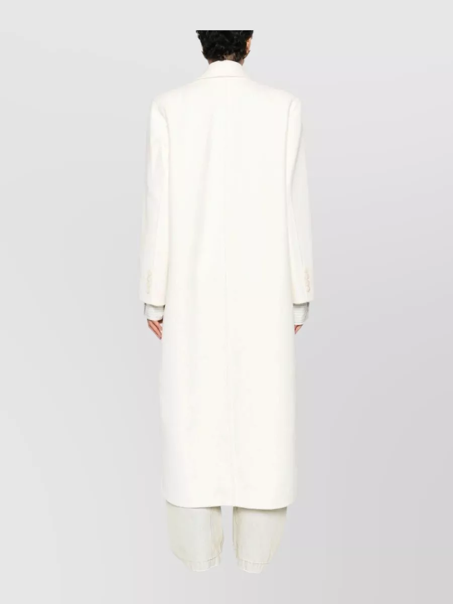 The Frankie Shop Wool Oversized Double-Breasted Coat