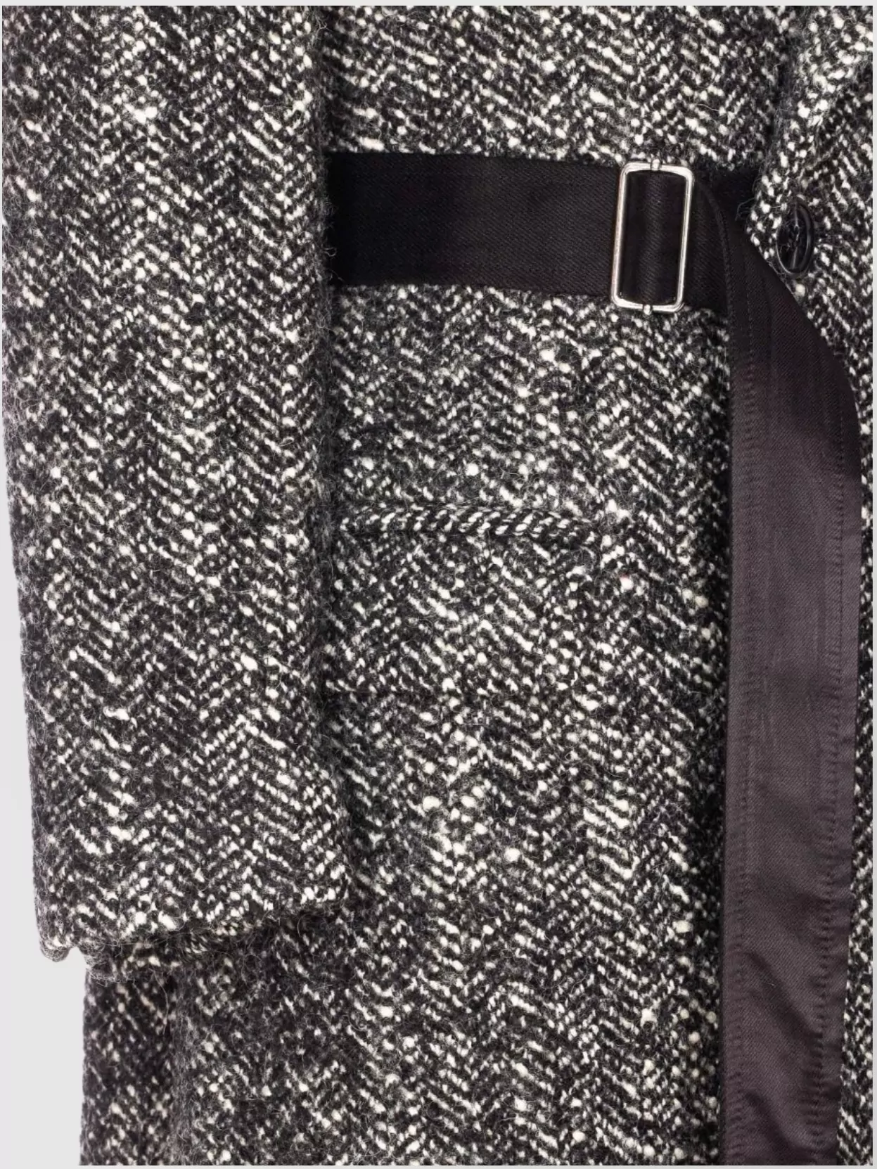 Isabel Marant Double-Breasted Coat Belted Waist