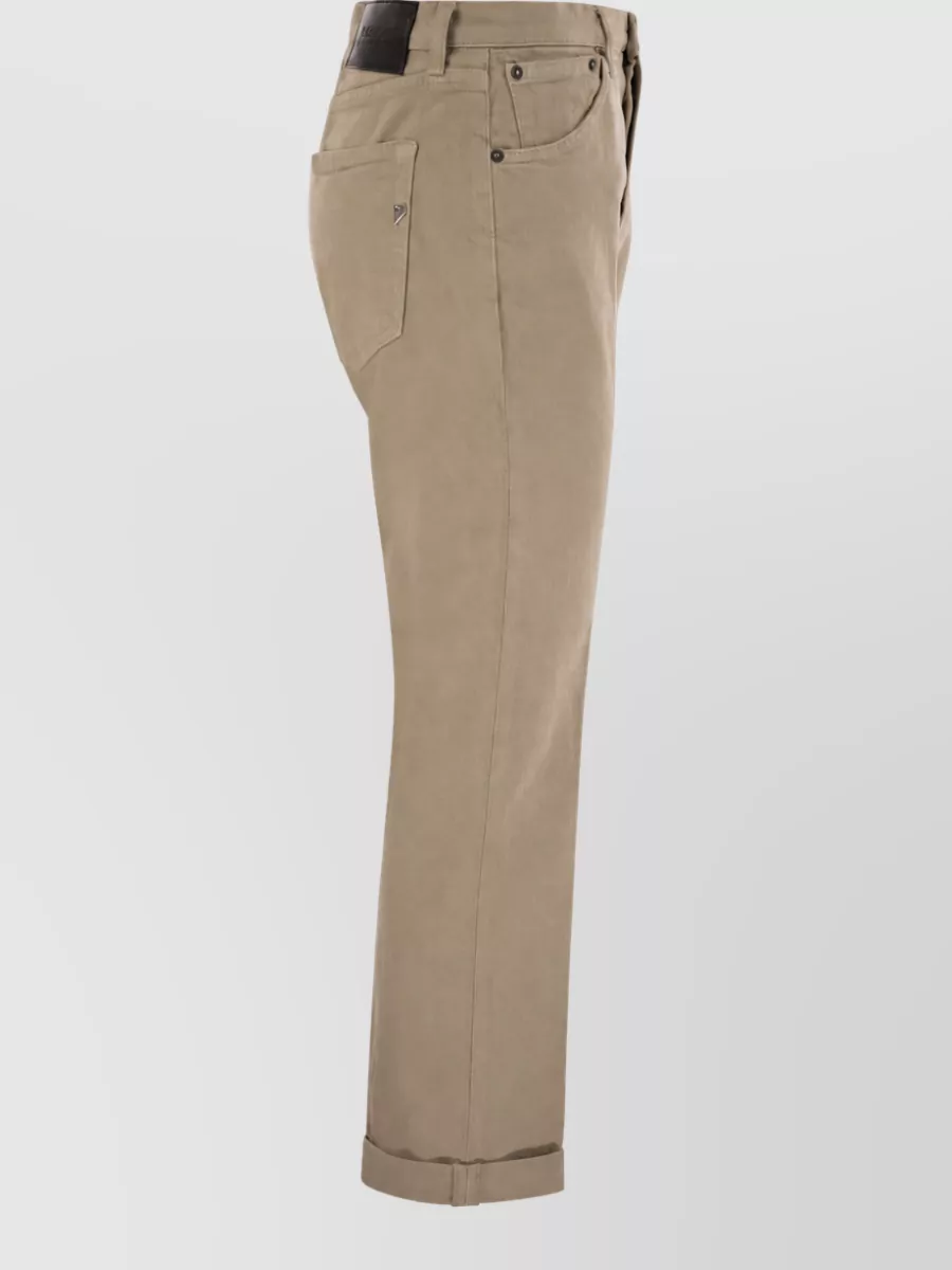 Dondup Denim Straight-Leg Trousers