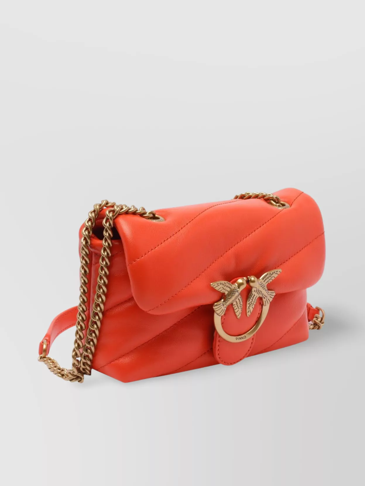 Pinko Quilted Chain Strap Shoulder Bag
