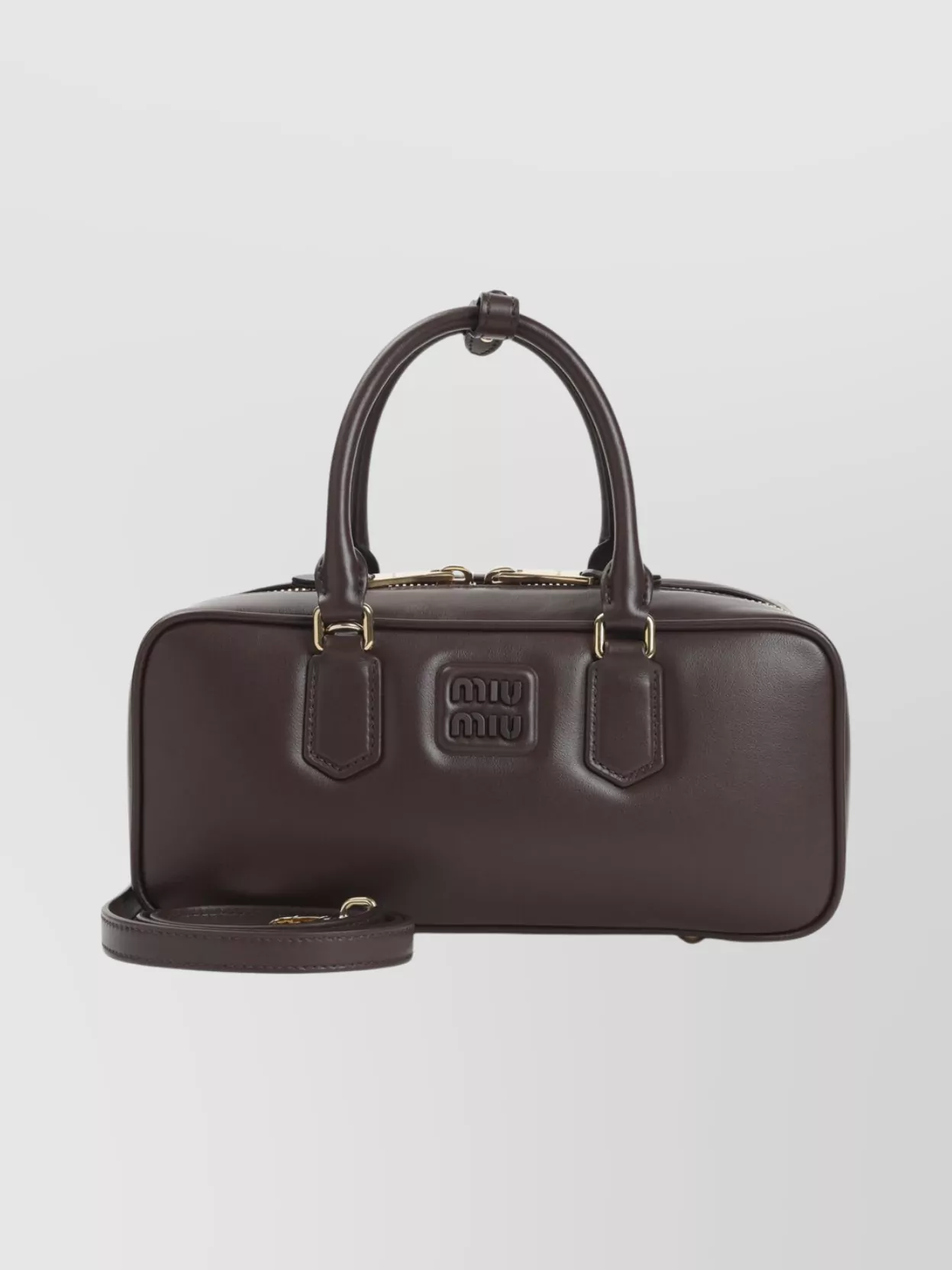 Miu Miu Smooth Shoulder Bag Top Handles