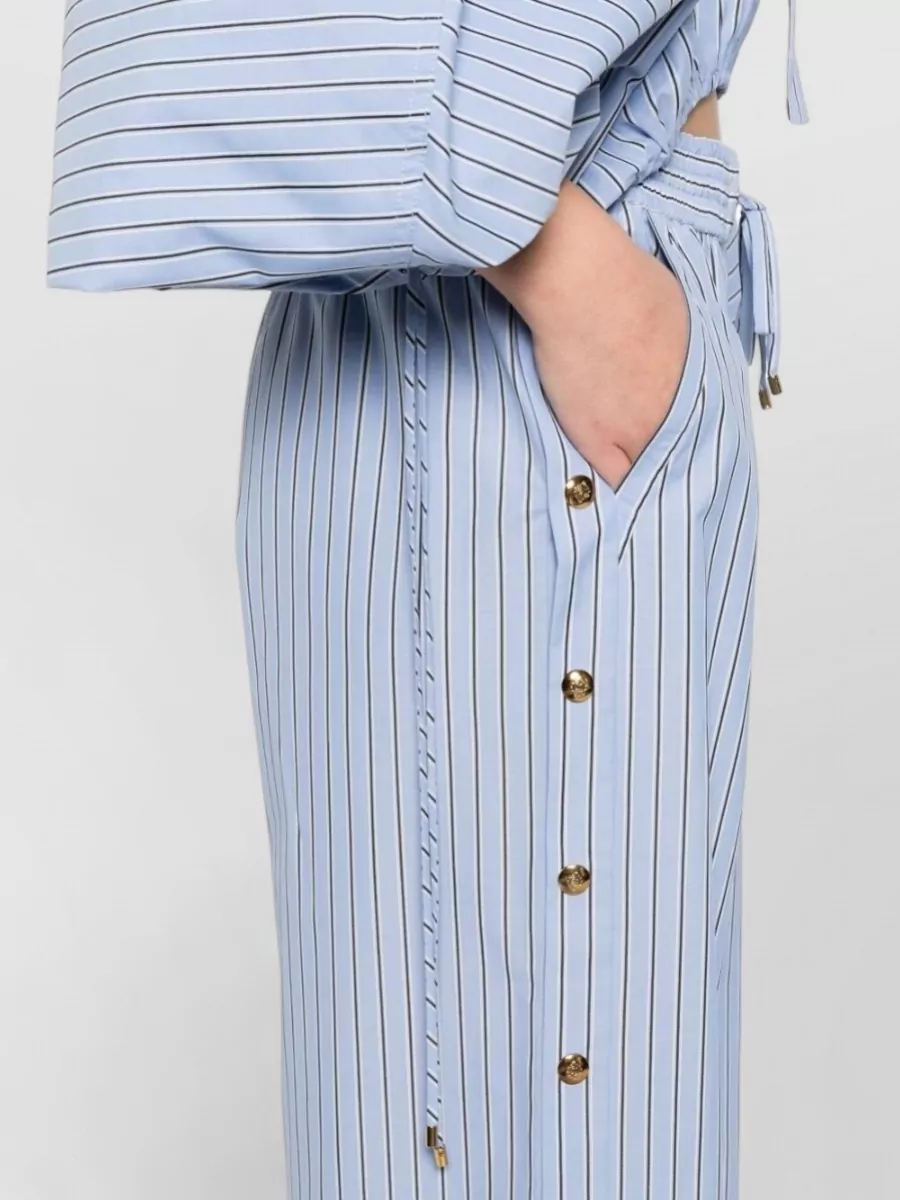 Zimmermann Striped Wide-Leg Trousers