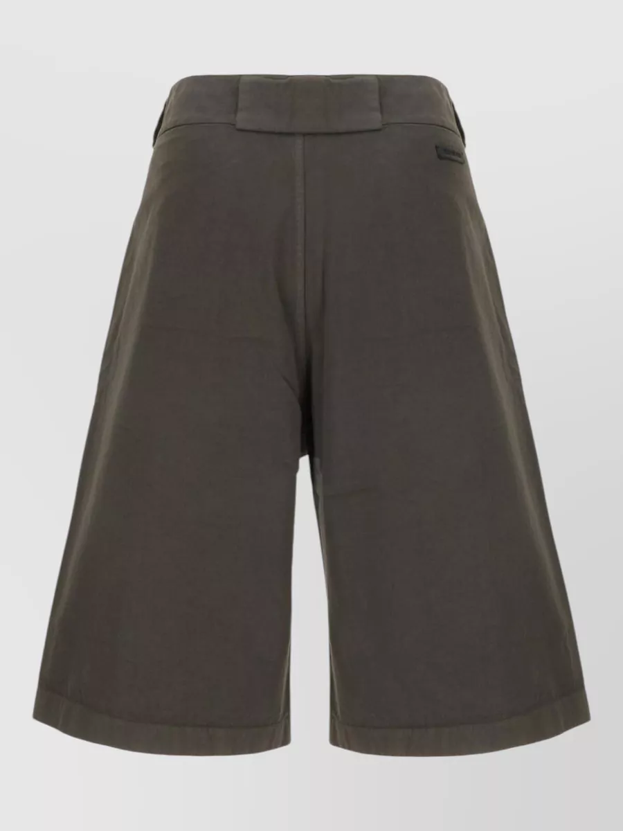 Fear Of God Cotton Wide-Leg Bermuda Shorts
