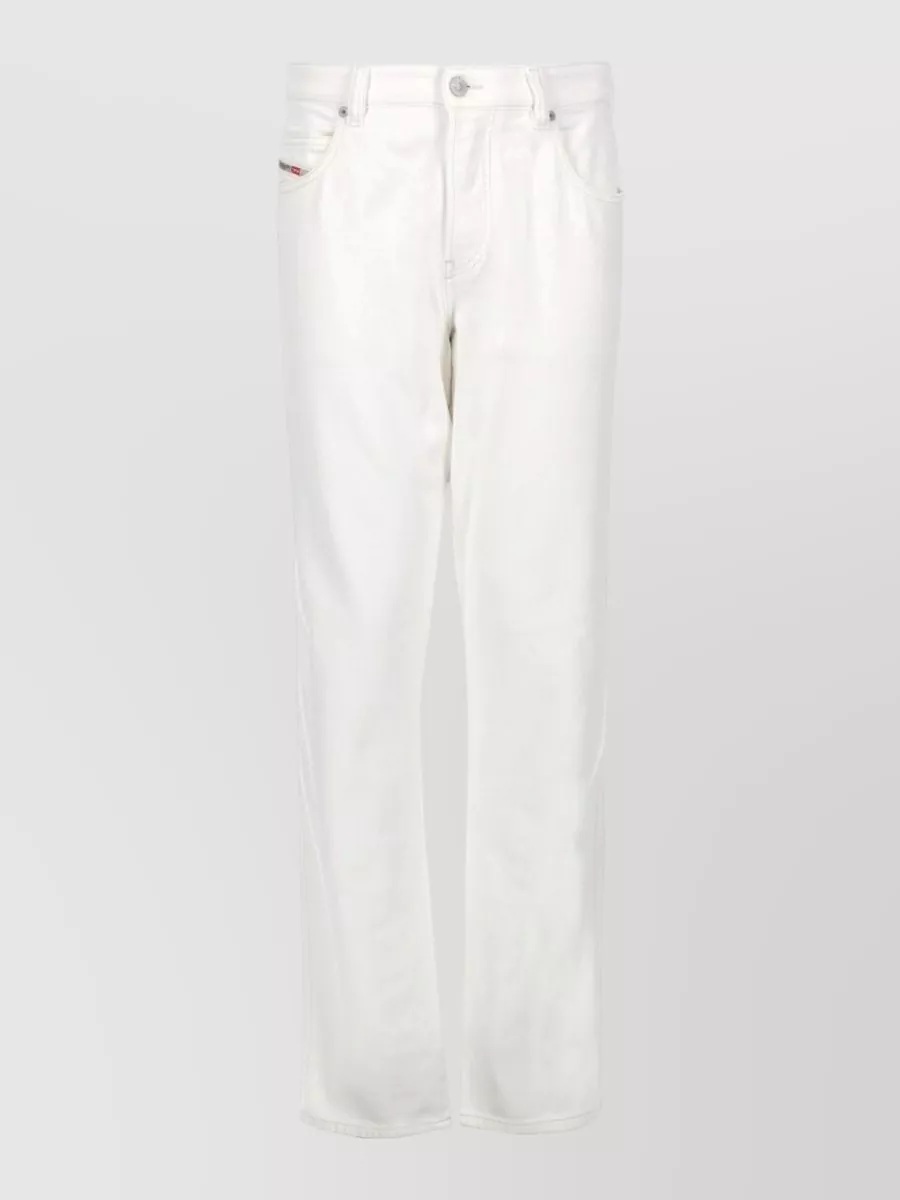 Diesel denim slim-fit straight-leg jeans