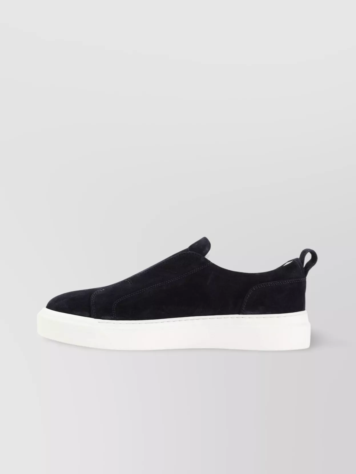 Kiton Leather Sneakers Contrast Sole