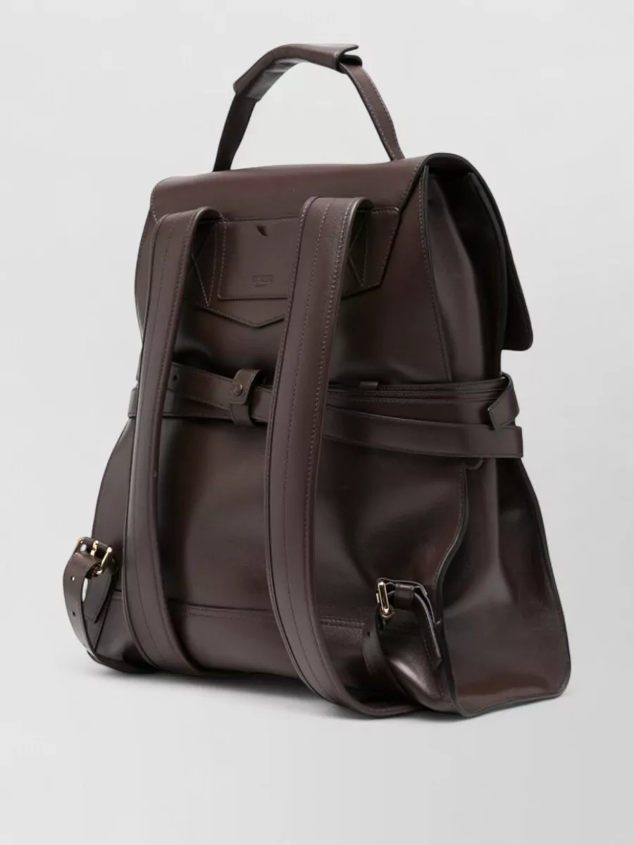 Moschino Leather Backpack