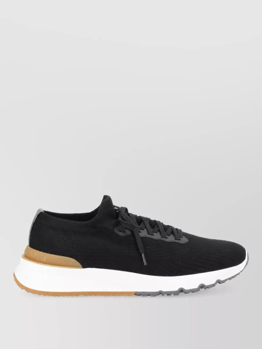 Brunello Cucinelli Cotton Low-Top Sneakers