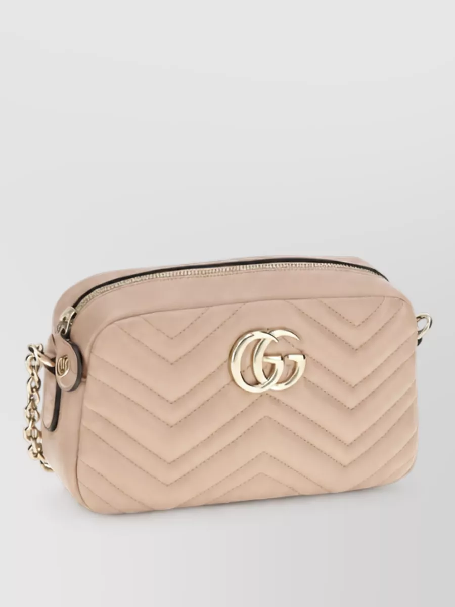 Gucci Calf Leather Cross-Body Bag