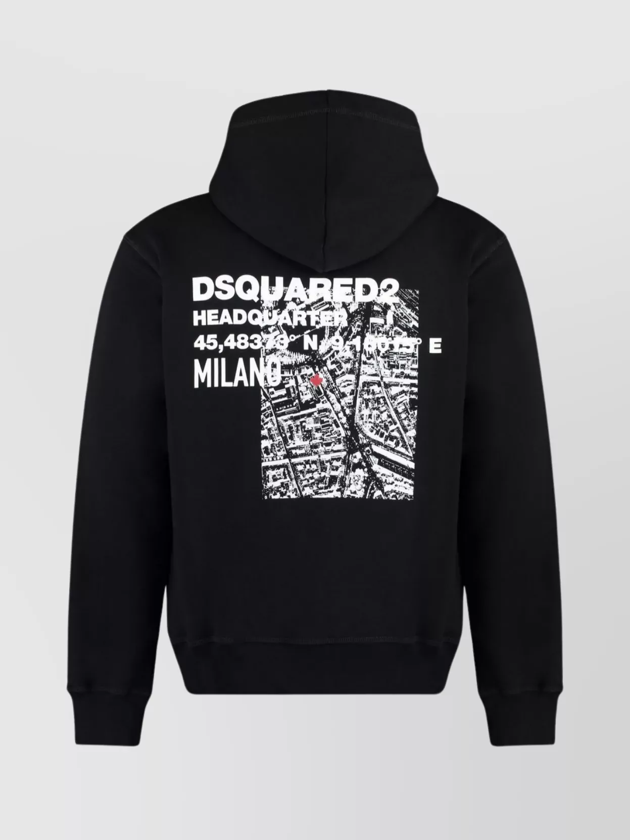 パーカー・フーディ Dsquared2 Multicolour Graphic-Print Cotton Hoodie DSQUARED2 graphic-print cotton hoodie | REVERSIBLE