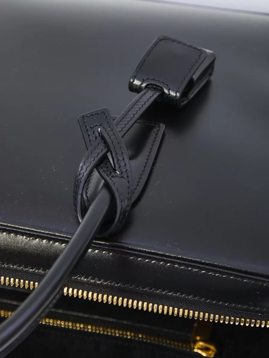 Saint Laurent Calfskin Sac De Jour Briefcase