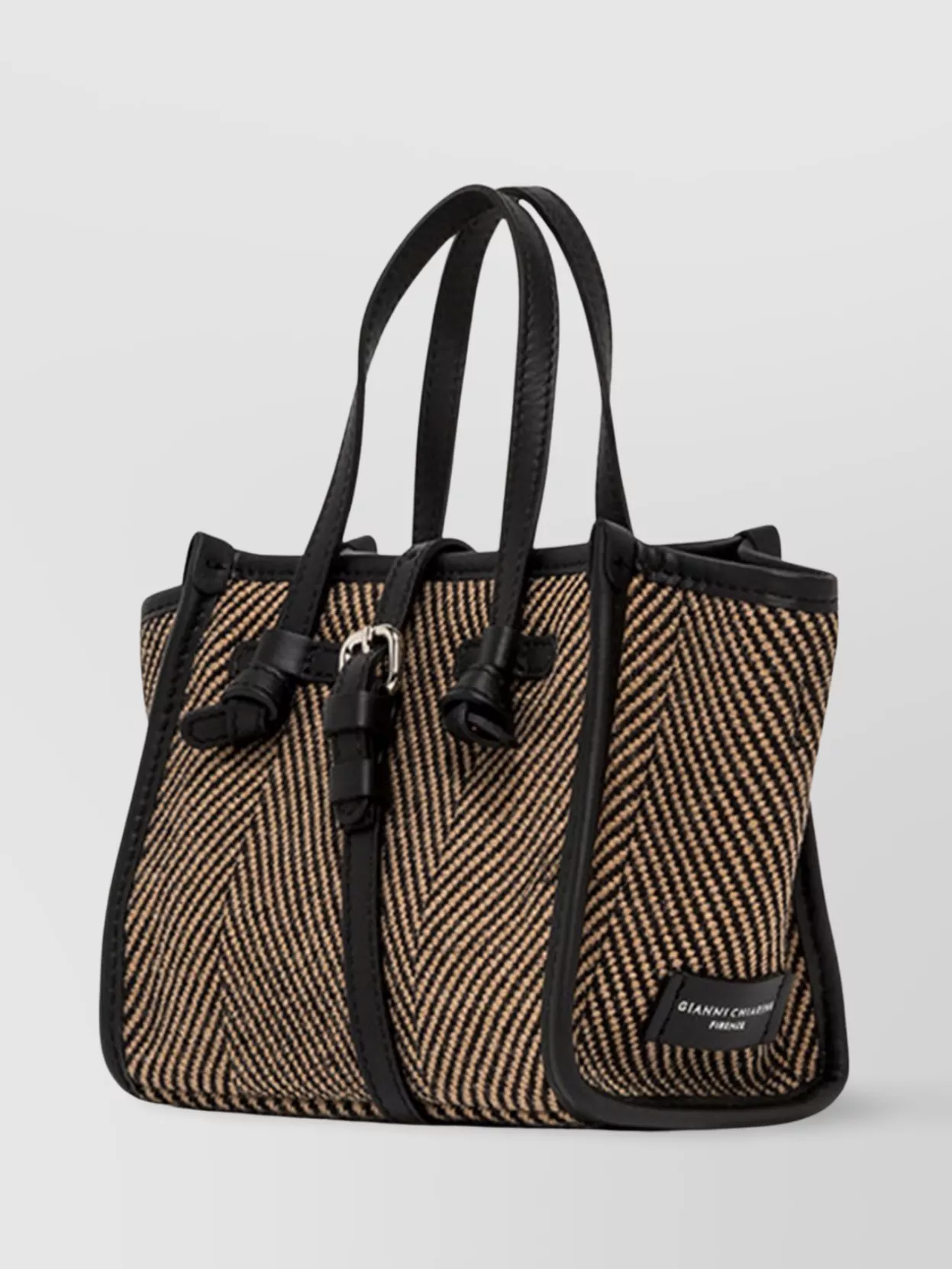Gianni Chiarini Marcella Buckle Tote Bag