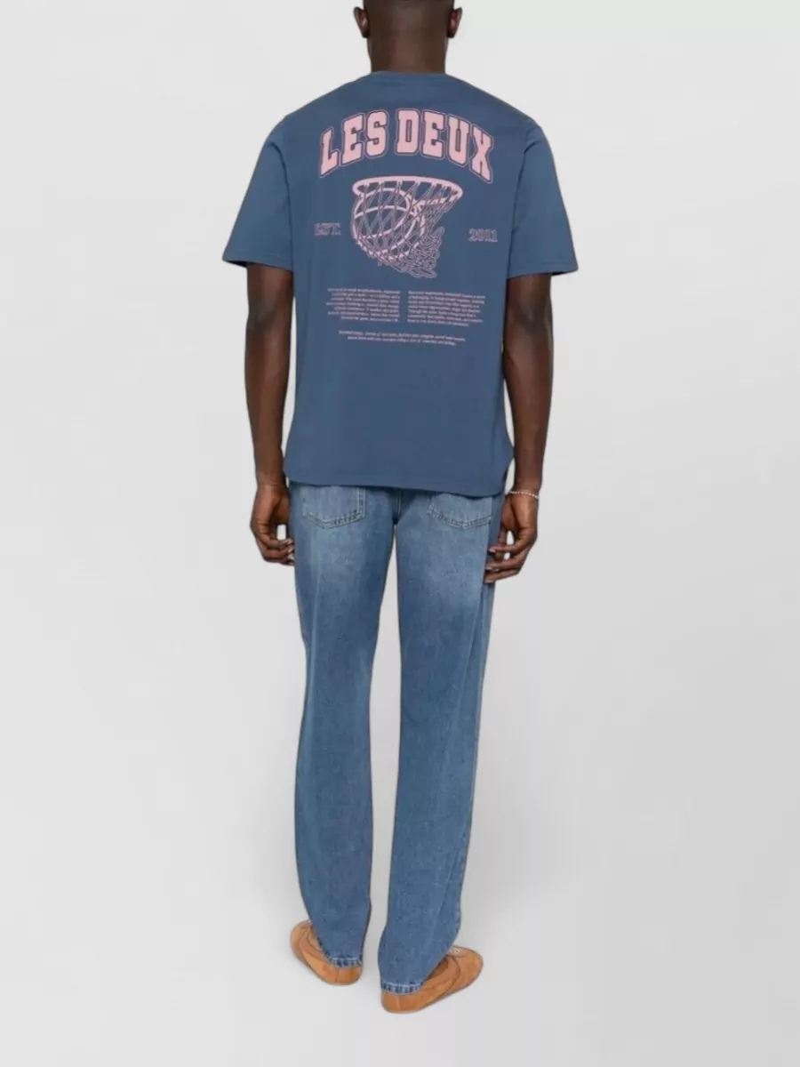 Les Deux Organic Cotton Brady Hoop T-Shirt