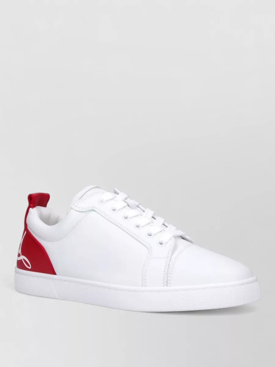 Christian Louboutin Low Top Sneakers Rubber Sole Detail
