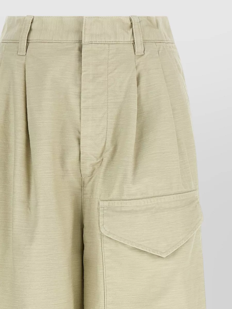 Auralee Wide-Leg Cargo Trousers